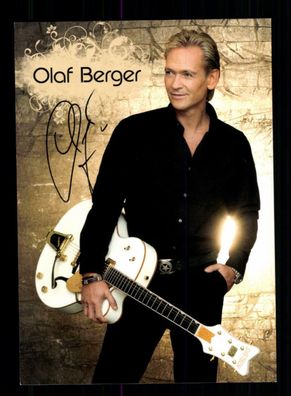 Olaf Berger Autogrammkarte Original Signiert + M 4285