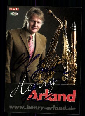 Henry Arland Autogrammkarte Original Signiert + M 4445