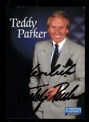 Teddy Parker Autogrammkarte Original Signiert + M 4639