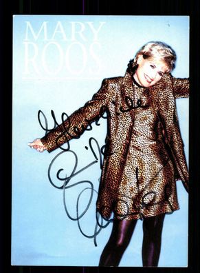 Mary Roos Autogrammkarte Original Signiert + M 4751
