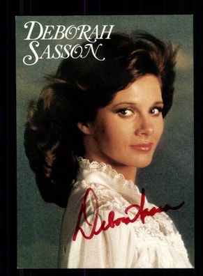 Deborah Sasson Autogrammkarte Original Signiert + M 4813