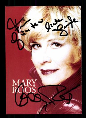 Mary Roos Autogrammkarte Original Signiert + M 4961
