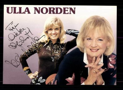 Ulla Norden Autogrammkarte Original Signiert + M 5202