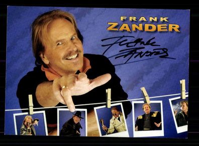 Frank Zander Autogrammkarte Original Signiert + M 5224