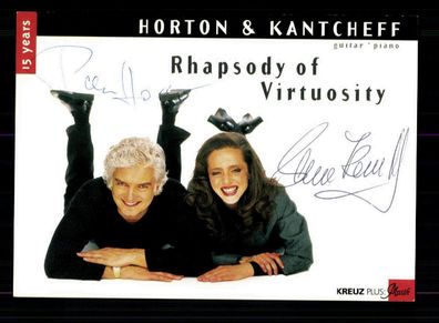 Horton und Kantcheff Autogrammkarte Original Signiert + M 5240