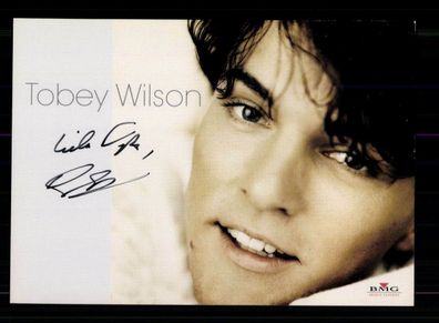 Tobey Wilson Autogrammkarte Original Signiert + M 5272