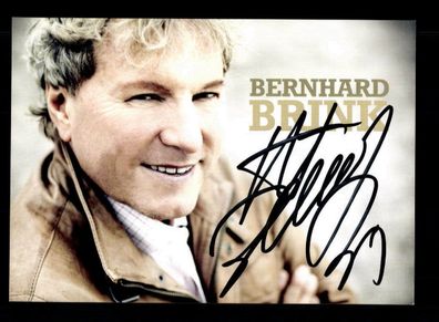 Bernhard Brink Autogrammkarte Original Signiert + M 5335