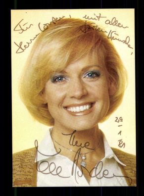 Ulla Norden Autogrammkarte Original Signiert + M 5744