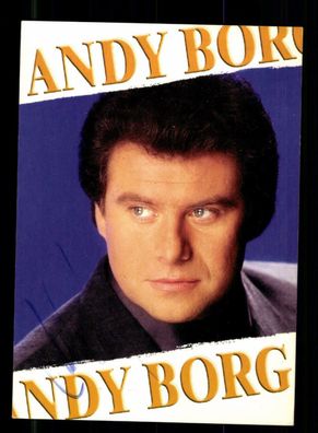 Andy Borg Autogrammkarte Original Signiert + M 6075