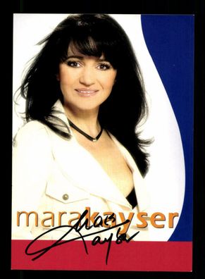 Mara Kayser Autogrammkarte Original Signiert + M 6281