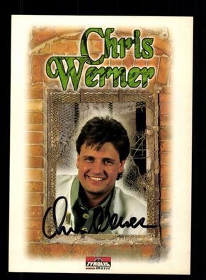Chris Werner Autogrammkarte Original Signiert + M 6345