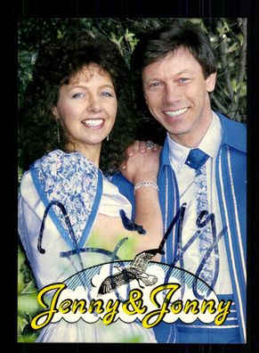 Jenny und Jonny Autogrammkarte Original Signiert + M 6500