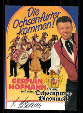 German Hofmann Autogrammkarte Original Signiert + M 6640