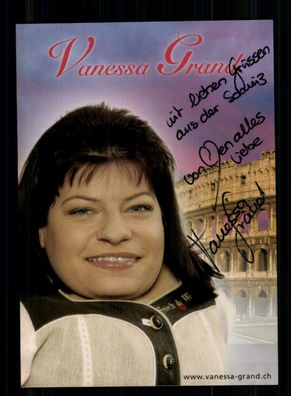 Vanessa Grand Autogrammkarte Original Signiert + M 6915