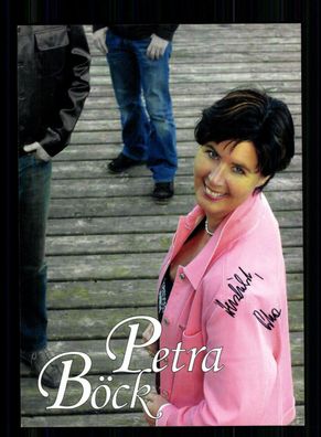 Petra Böck Autogrammkarte Original Signiert + M 6974