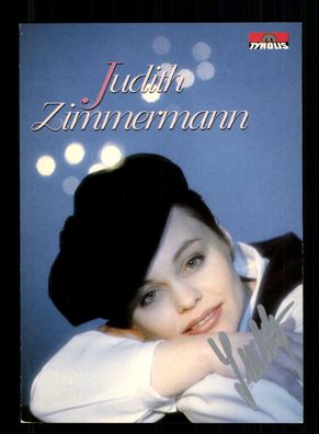Judith Zimmermann Autogrammkarte Original Signiert + M 7165