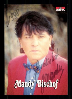Mandy Bischof Autogrammkarte Original Signiert + M 7253