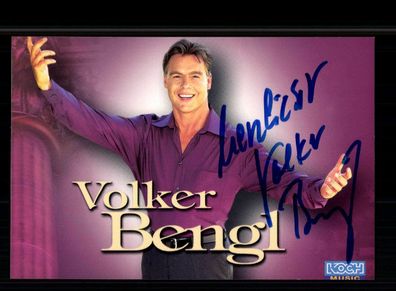 Volker Bengl Autogrammkarte Original Signiert + M 7442