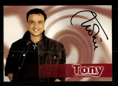 Tony Autogrammkarte Original Signiert + M 7773