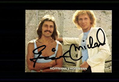 Hoffmann und Hoffmann Autogrammkarte Original Signiert + M 1647