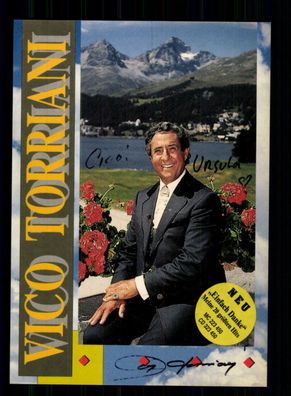Vico Torriani Autogrammkarte Original Signiert + M 2075
