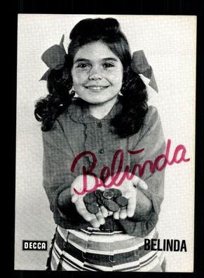 Belinda Autogrammkarte Original Signiert + M 2267