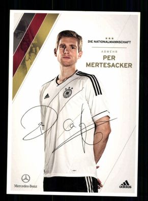 Per Mertesacker DFB Autogrammkarte 2012 NEU Europameisterschaft 2012