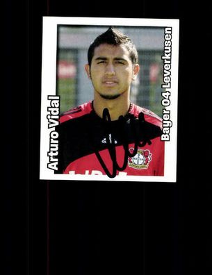 Aturo Vidal Bayer Leverkusen Panini Sammelbild 2008-09 Original + A 220191