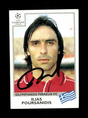 Ilias Poursanidis Olympiakos Piräus Panini SB Champions Leaque 1999-00 + A 220507
