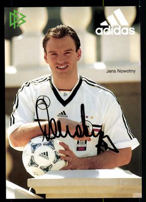Jens Nowotny DFB Autogrammkarte 1998 Original Signiert + A 220851