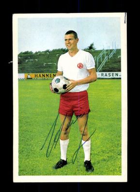 Adolf Steinig Rot Weiss Essen Bergmann Sammelbild 1966-67 Original Signiert