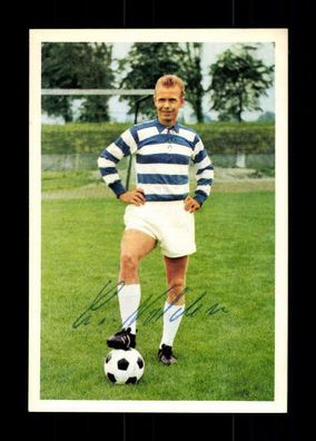 Ludwig Nolden MSV Duisburg Bergmann Sammelbild 1967-68 Original Signie+ A 220912