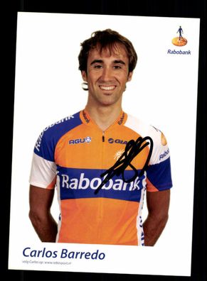 Carlos Barredo Autogrammkarte Original Signiert Radfahren+ A 220547