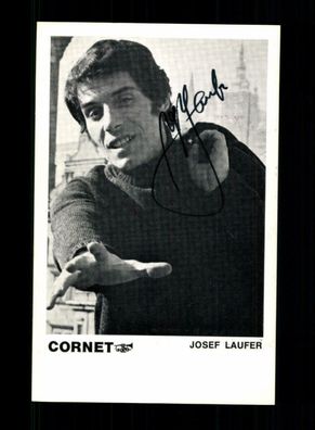 Josef Laufer Autogrammkarte Druck Signiert + M 2215