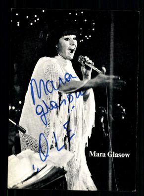 Mara Glagow Autogrammkarte Original Signiert + M 2956
