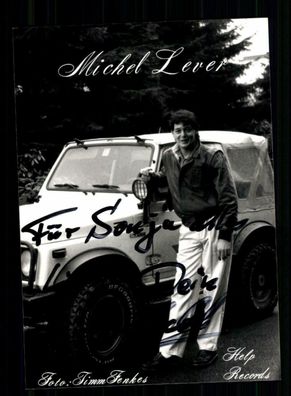 Michel Lever Autogrammkarte Original Signiert + M 3168