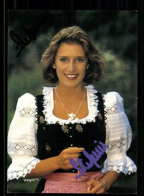 Stefanie Hertel Autogrammkarte Original Signiert + M 3434