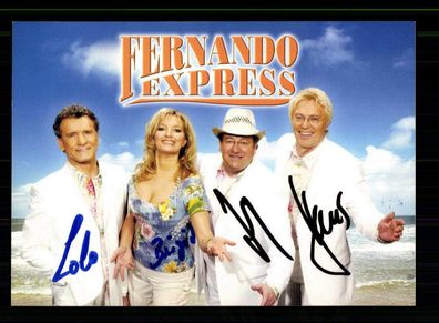 Fernando Express Autogrammkarte Original Signiert + M 3533
