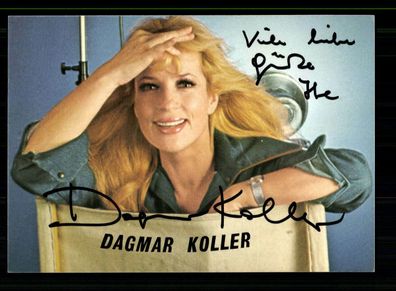 Dagmar Koller Autogrammkarte Original Signiert + M 3554
