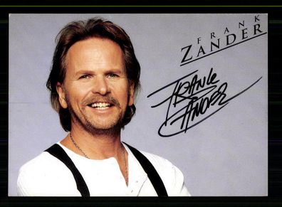Frank Zander Autogrammkarte Original Signiert + M 3618