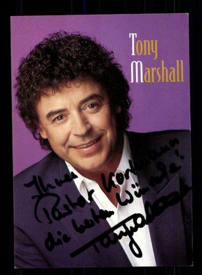 Tony Marshall Autogrammkarte Original Signiert + M 3839