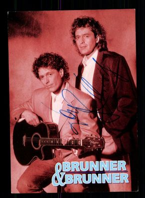 Brunner und Brunner Autogrammkarte Original Signiert + M 4355