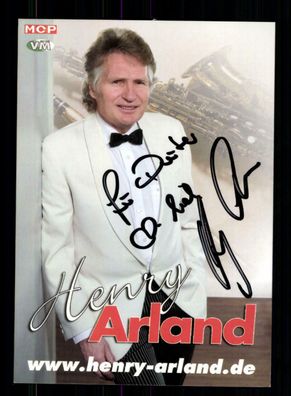 Henry Arland Autogrammkarte Original Signiert + M 4446