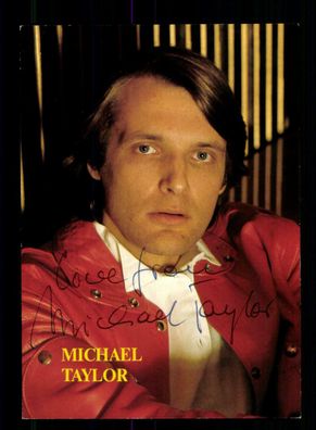 Michael Taylor Autogrammkarte Original Signiert + M 4698