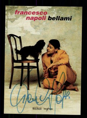 Francesco Napoli Bellami Autogrammkarte Original Signiert + M 4794