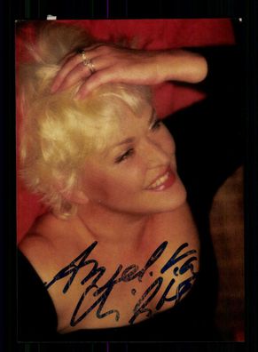 Angelika Milster Autogrammkarte Original Signiert + M 4845