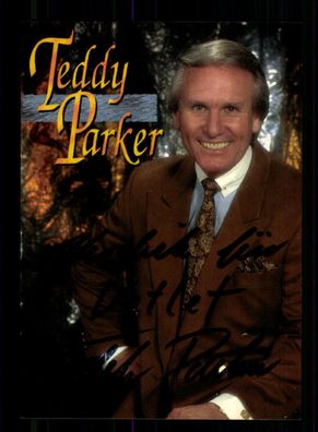 Teddy Parker Autogrammkarte Original Signiert + M 4881