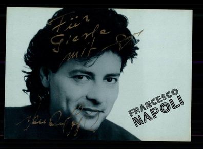 Francesco Napoli Autogrammkarte Original Signiert + M 5220