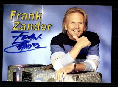 Frank Zander Autogrammkarte Original Signiert + M 5223