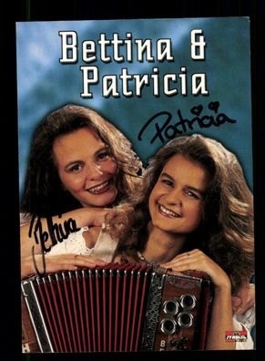 Bettina und Patricia Autogrammkarte Original Signiert + M 5662